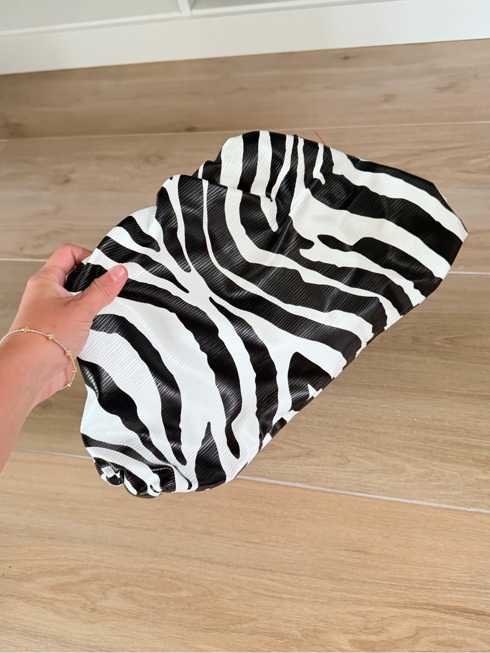 ASOS Zebra Print Phone Case - Black & White